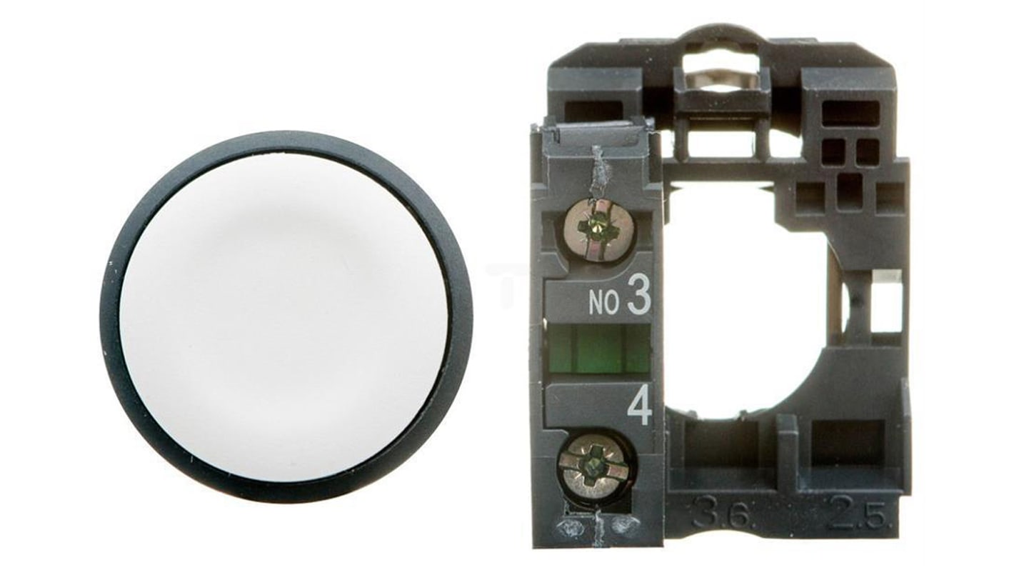 Schneider Electric Harmony XB5 Series Push Button, Panel Mount, 22mm Cutout, SPST