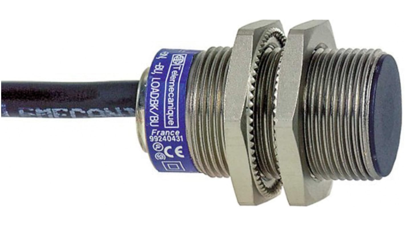 Rs-Online Sensore di prossimità Cilindro filettato Telemecanique Sensors M18 rilevamento 5 mm 12 → 24 V c.c