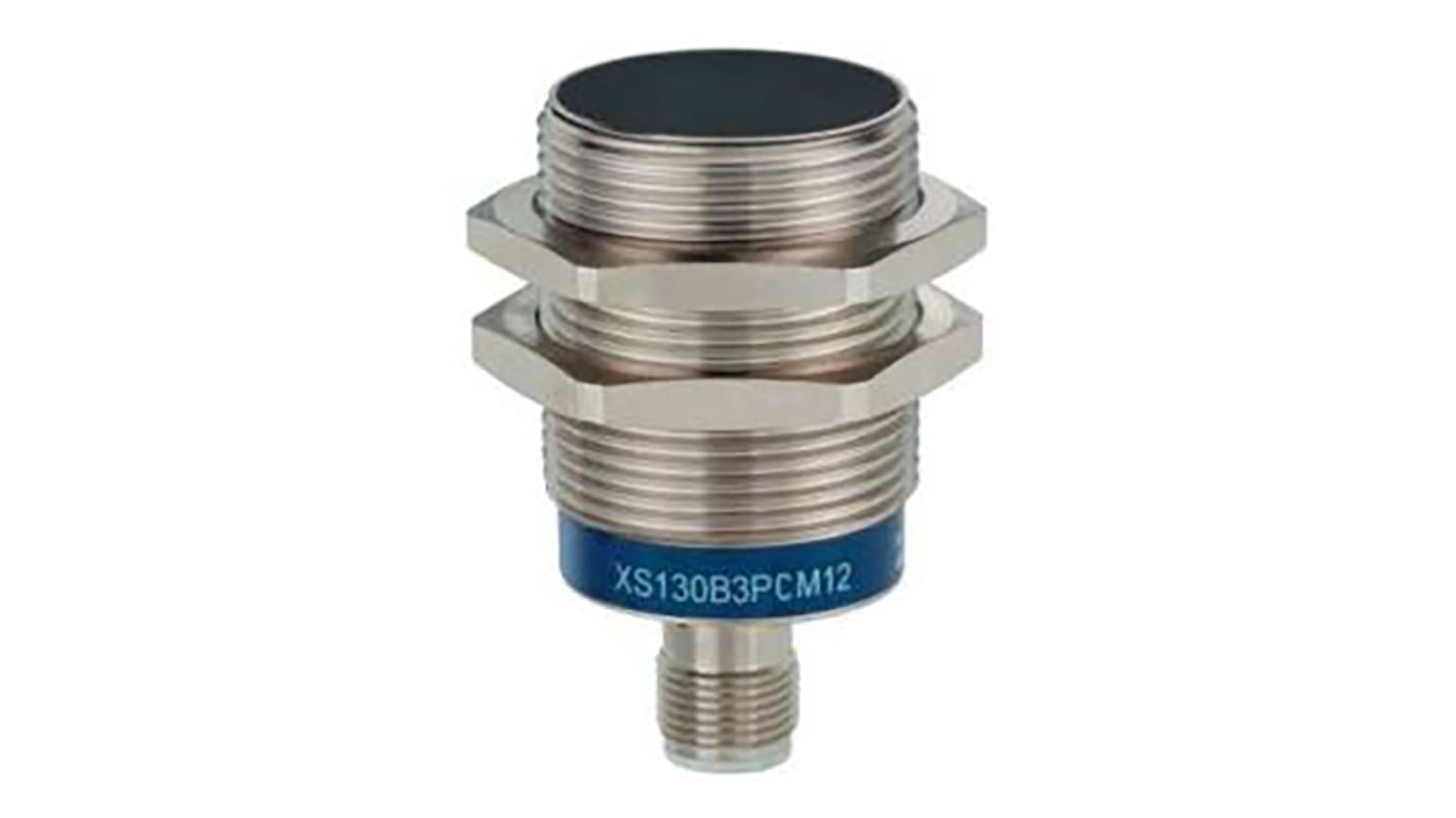 Rs-Online Sensore di prossimità Cilindro filettato Telemecanique Sensors M30 rilevamento 15 mm 12 → 24 V c.c