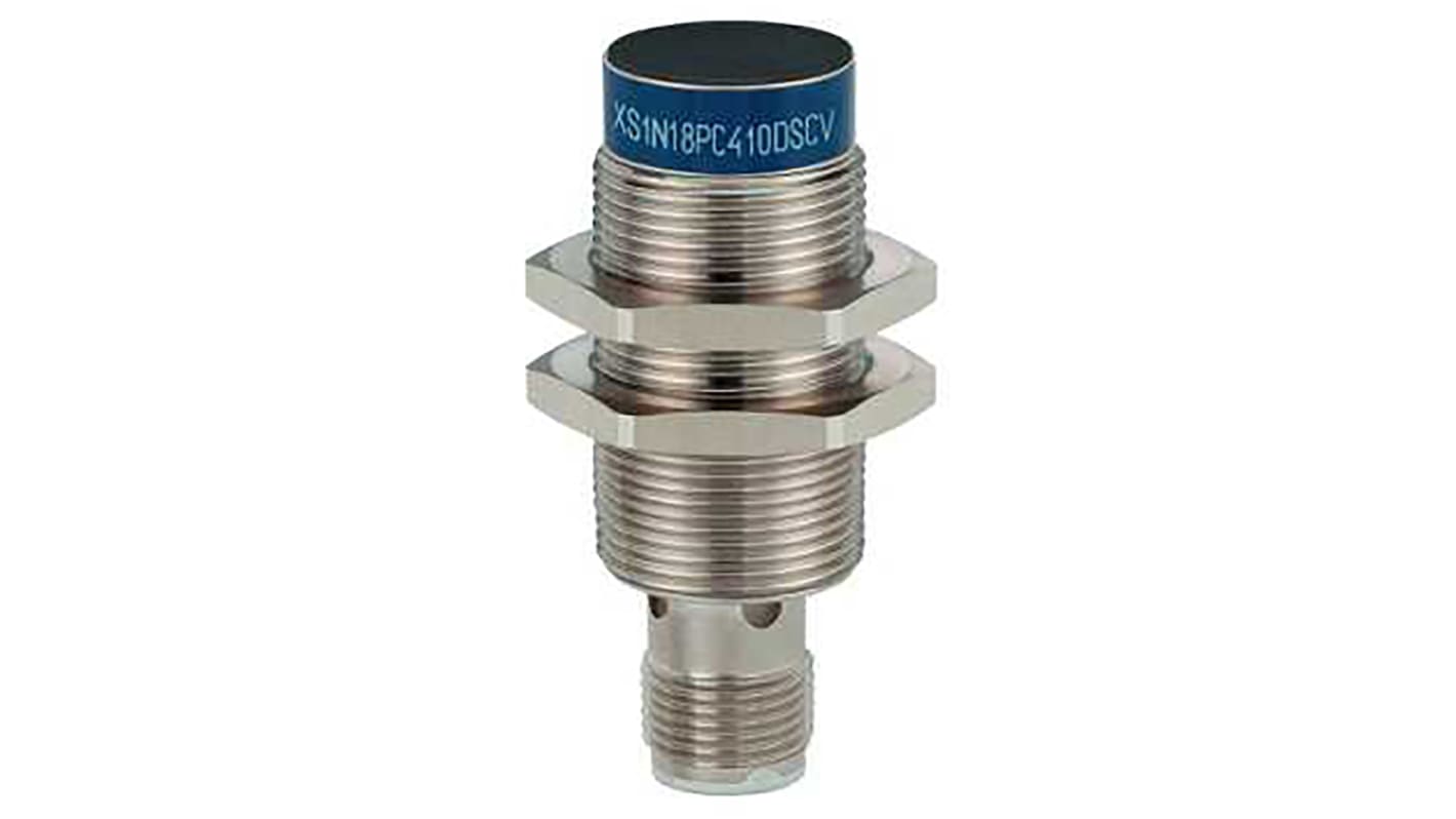 Rs-Online Sensore di prossimità Cilindro filettato Telemecanique Sensors M18 rilevamento 5 mm 12 → 24 V c.c