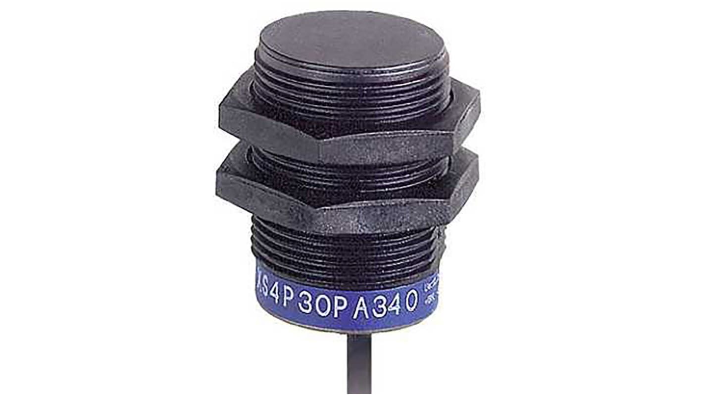 Rs-Online Sensore di prossimità Cilindro filettato Telemecanique Sensors M30 rilevamento 15 mm 12 → 24 V c.c