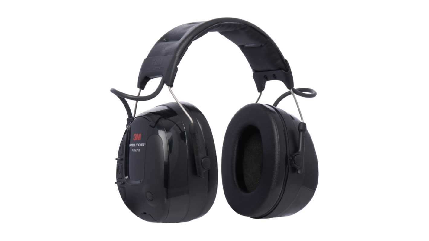 3M PELTOR ProTac III Wireless Listen Only Electronic Ear Defenders with Headband, 32dB