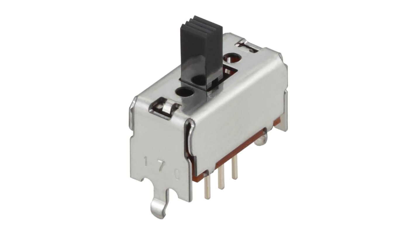 Alps Alpine Through Hole Slide Switch DPDT Latching 100 mA Slide