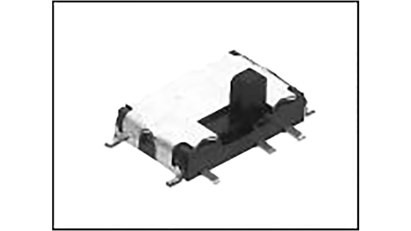 Alps Alpine Surface Mount Slide Switch DPDT Latching 300 mA Slide