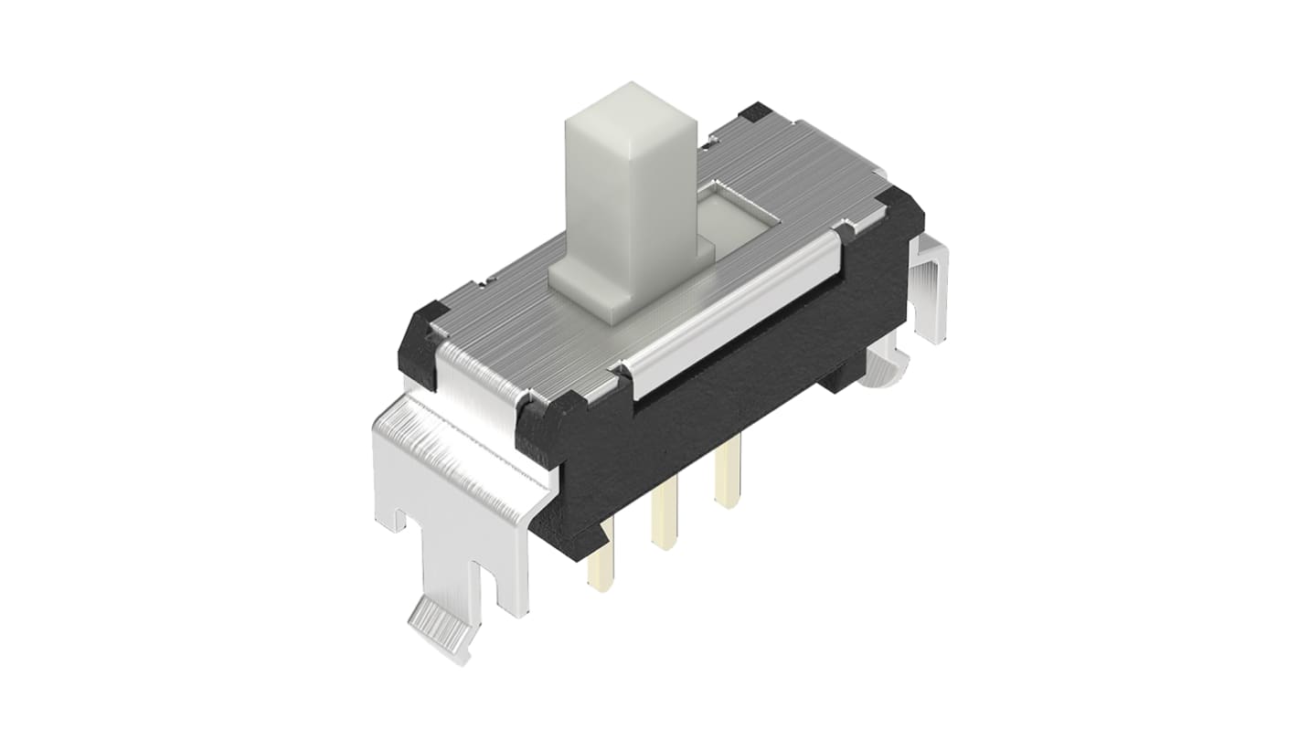 Alps Alpine Through Hole Slide Switch SPDT Latching 100 mA Slide