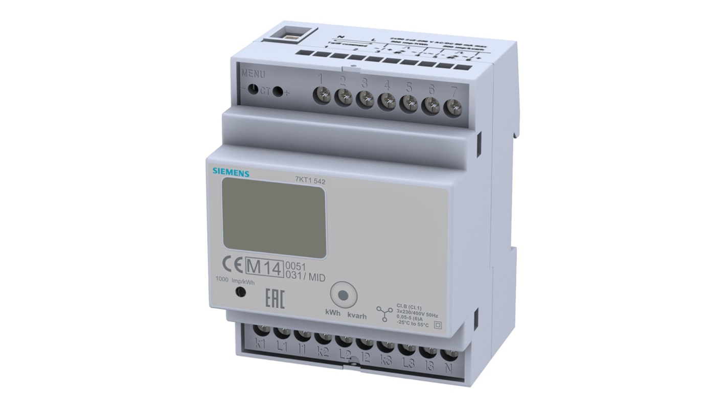 Siemens 3 Phase LCD Energy Meter, Type Electrical