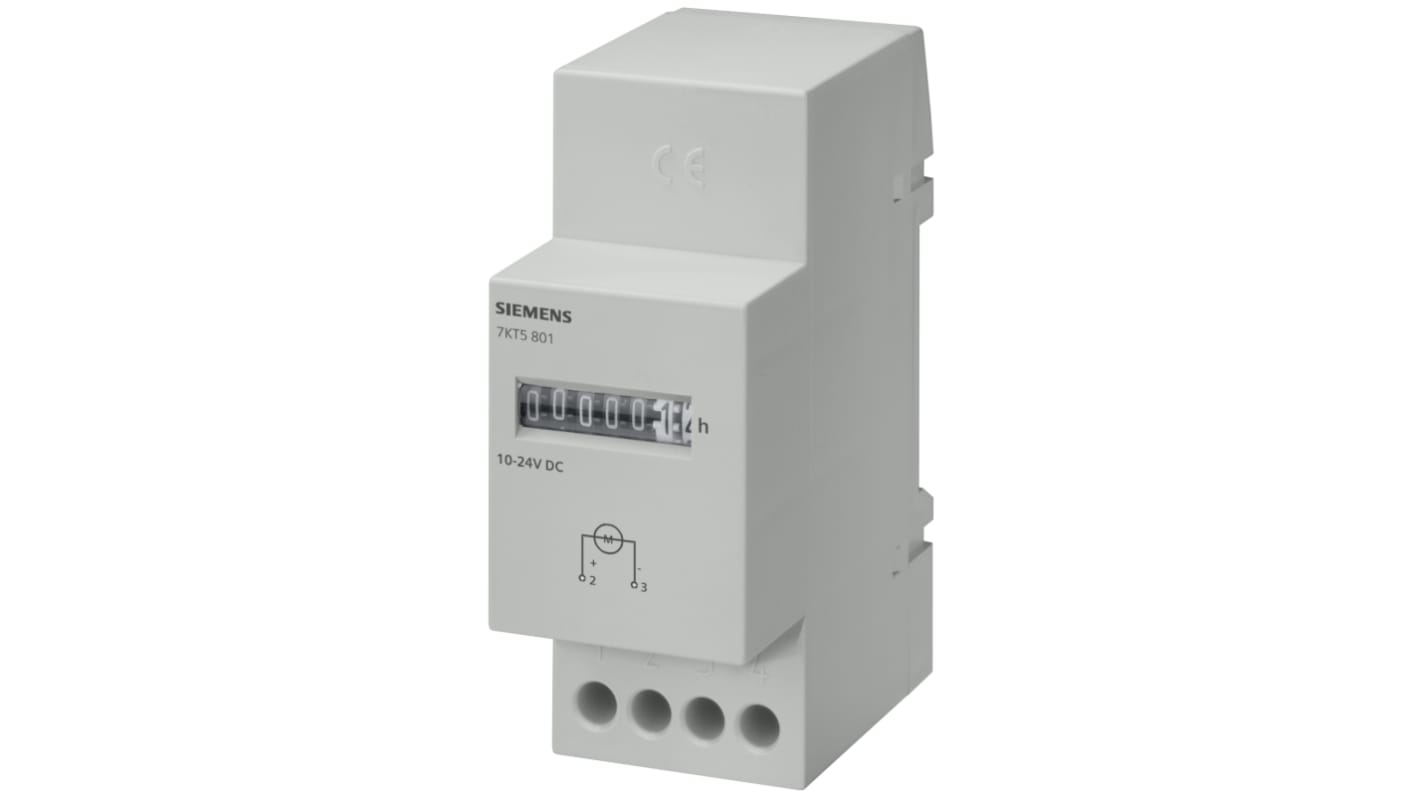 Siemens SENTRON Aufwärts Zähler Mechanisch 7-stellig, Stunden, max. 60Hz, 230 V ac