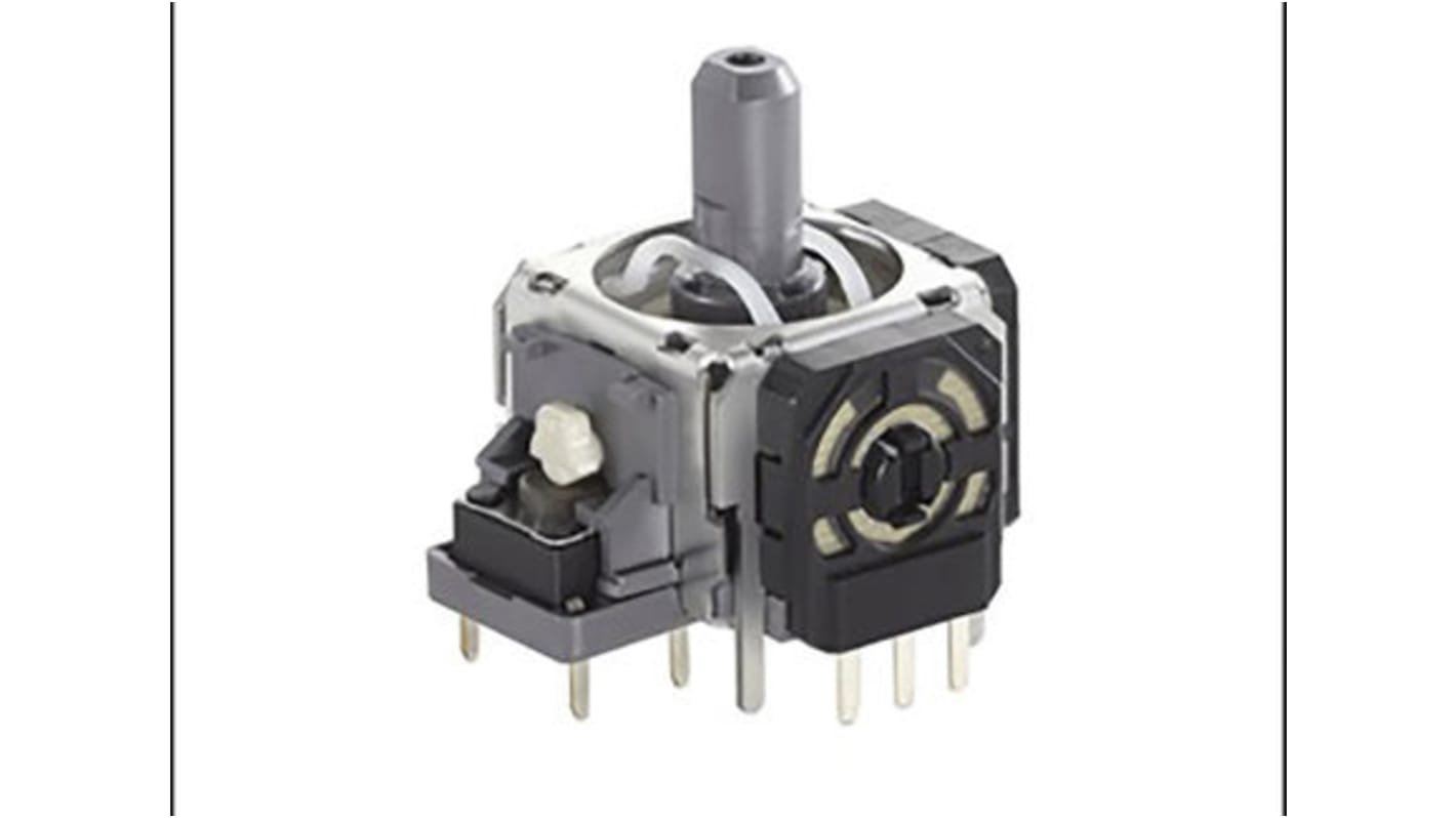 Przełącznik typu joystick 2-osiowy Chwilowy Alps Alpine Wtyczka PC Dźwignia