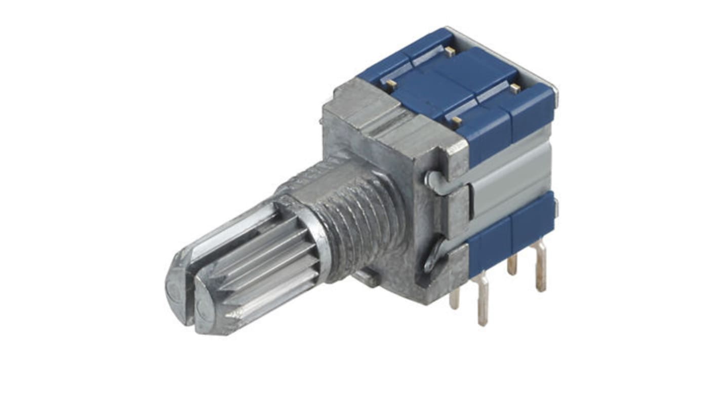 Alps Alpine, 3 Position DP3T Rotary Switch, 100 mA, PC Pin