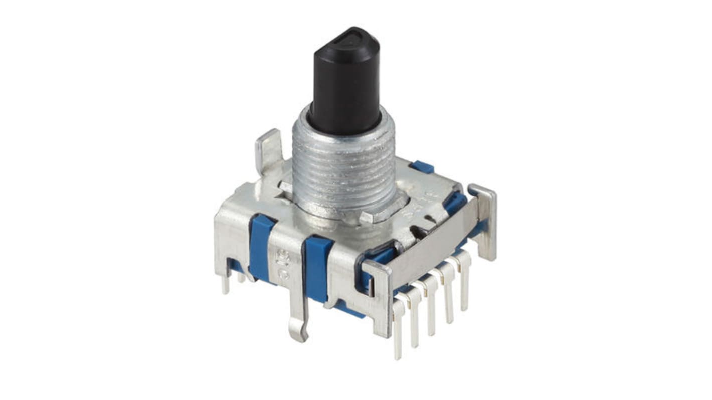 Alps Alpine, 7 Position SP7T Rotary Switch, 300 mA, PC Pin