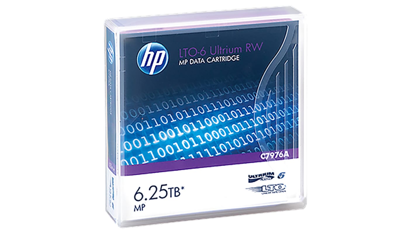 Hewlett Packard 6.25 TB LTO-6 Tape Cartridge