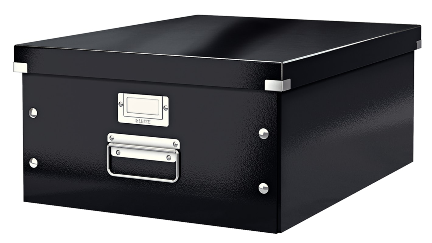 Scatola per archivio A3 Nero Leitz Robusto cartone laminato (PP), 369 x 200 x 482mm