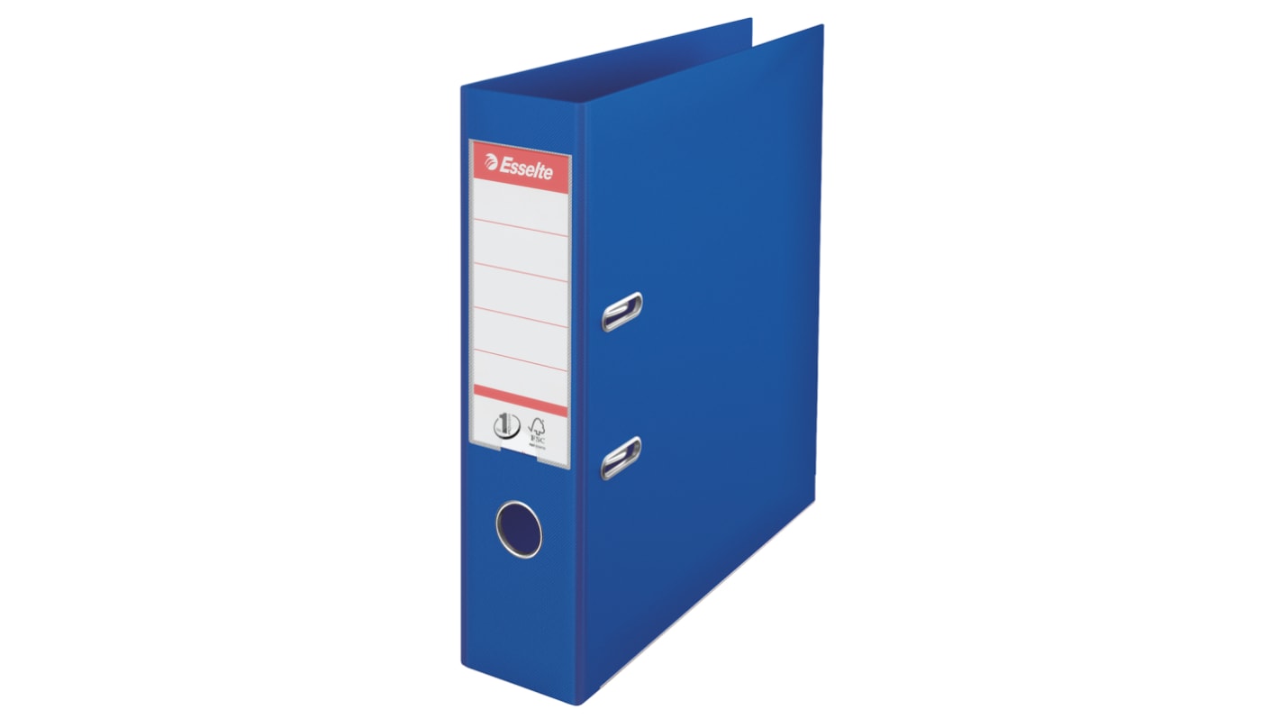 Archivo de carpeta de anillas Esselte Azul 2 para tamaño de papel A4