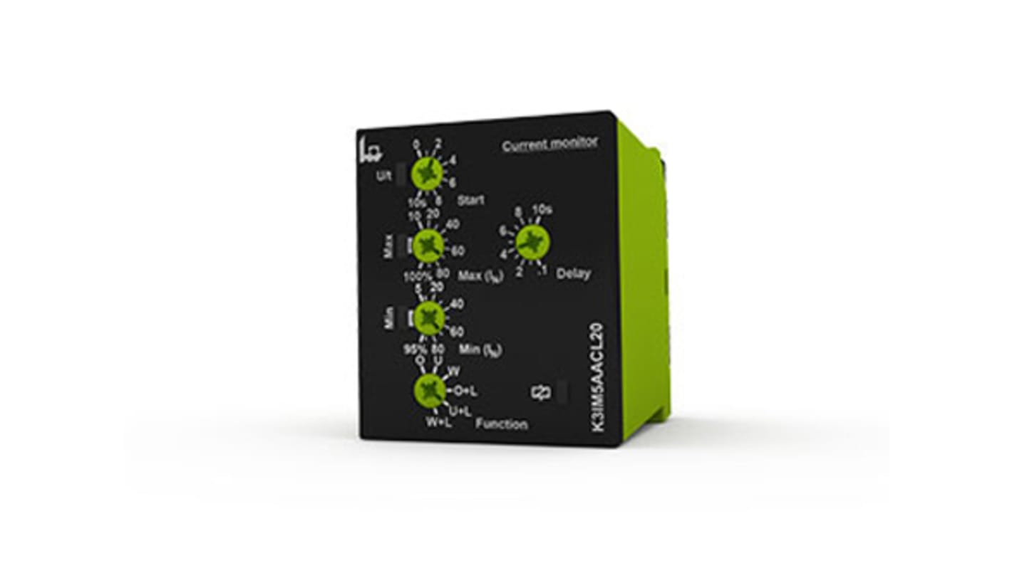 Tele モニタリングリレー, DPDT, DINレール, K3IM5AACL20 230VAC