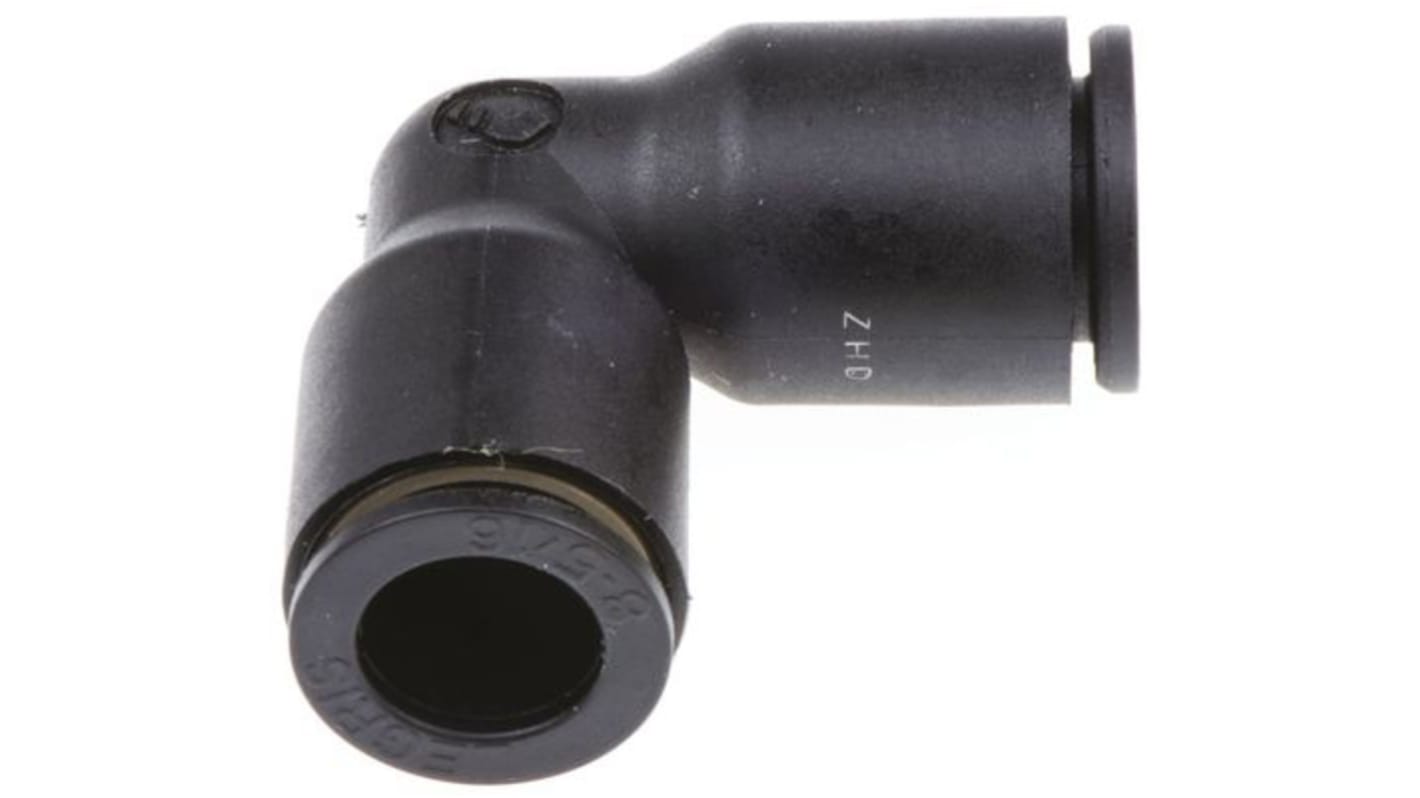 Legris LF3000 Series Elbow Tube-toTube Adaptor, Push In 16 mm to Push In 16 mm, Tube-to-Tube Connection Style