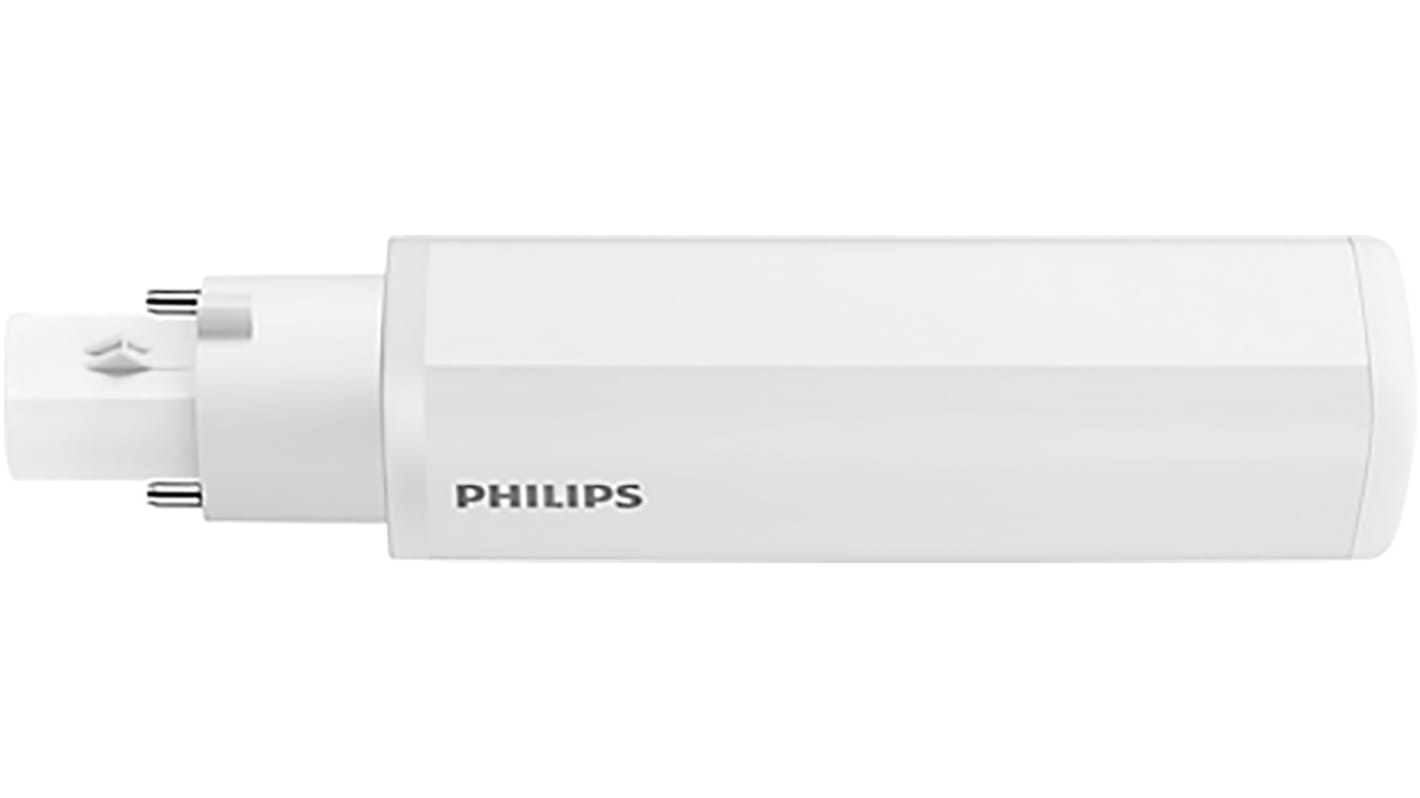 Lampada PL LED Philips con base G24d-2, 240 V, 6,5 W, 650 lm, col. Bianco