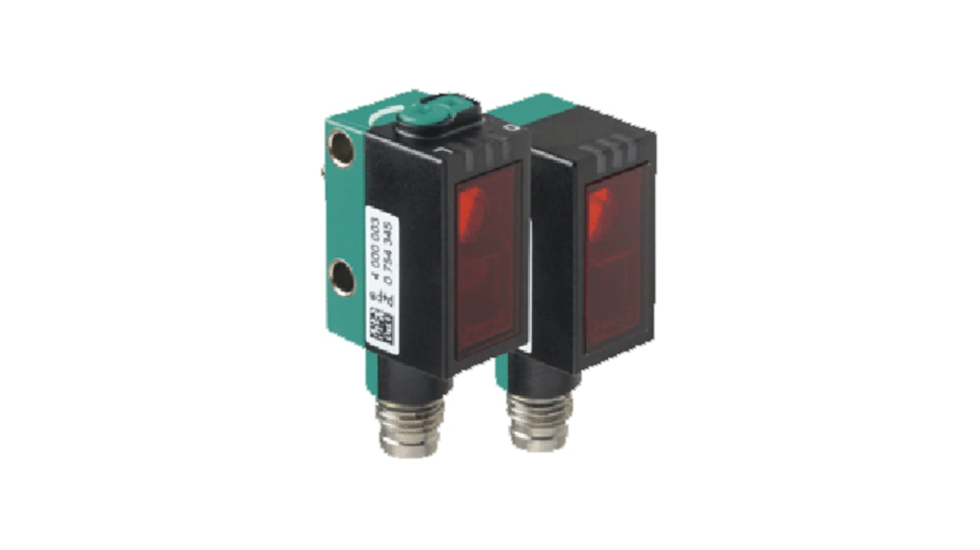Rs-Online Sensore fotoelettrico Rettangolare Pepperl + Fuchs a fascio diretto rilevamento 0 → 20 m uscita NPN/PNP