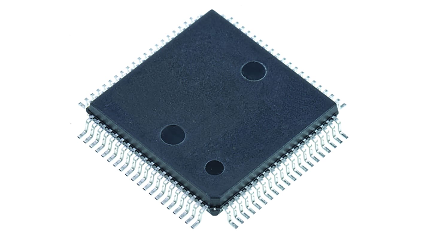 Renesas Electronics, 32bit RX, RX130 Microcontroller, 32MHz, 128 kB Flash, 80-Pin LFQFP