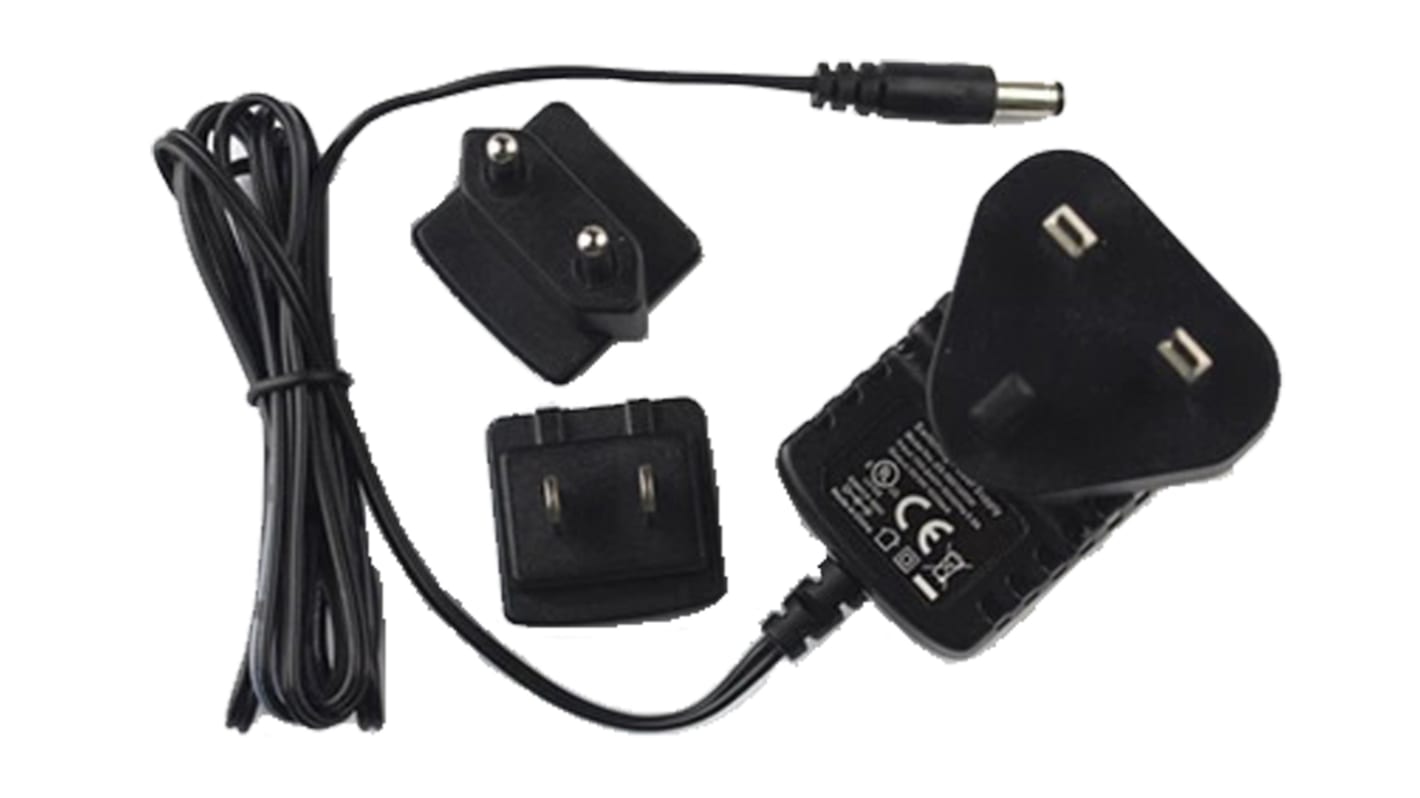 FTDI Chip 9W Plug-In AC/DC Adapter 9V dc Output, 1A Output