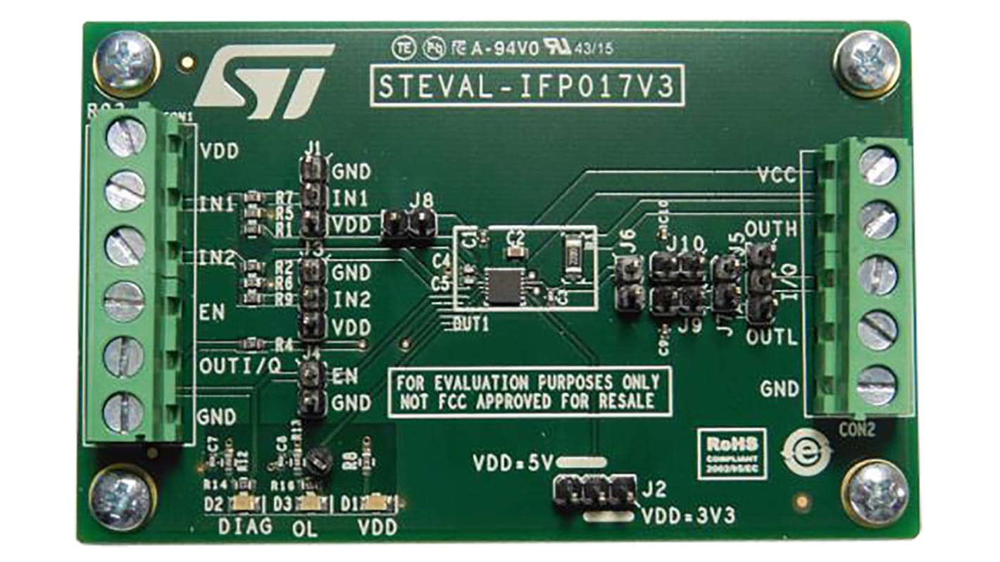 STMicroelectronics Entwicklungstool Kommunikation und Drahtlos