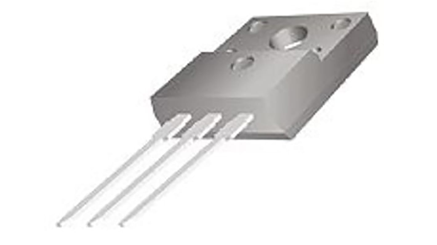 Transistor NPN onsemi, 3 Pin, TO-220F, 3 A, 800 V, , Montaggio su foro