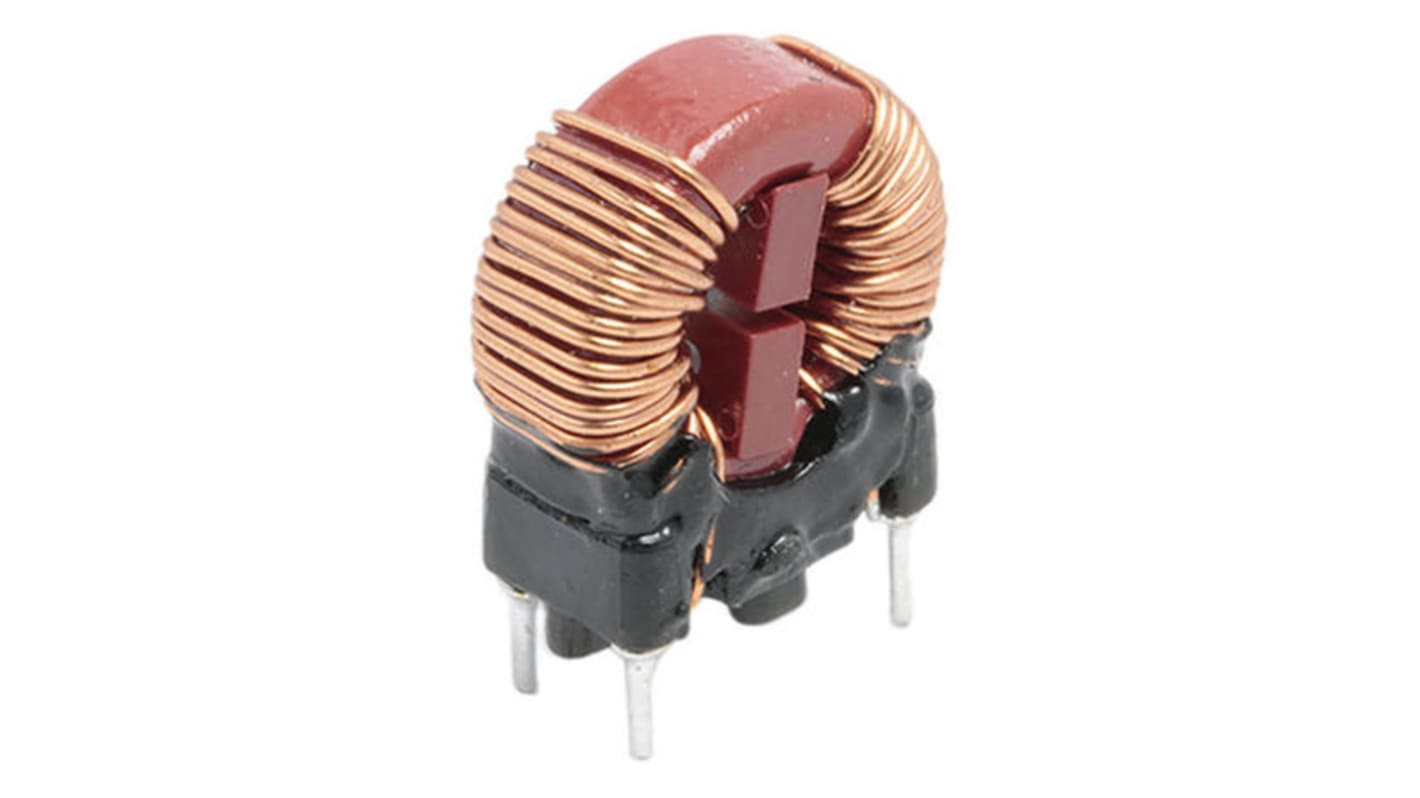 Wurth 1 mH ±30% Ferrite Common Mode Choke, 2A Idc, 45mΩ Rdc 250 V ac, WE-CMB
