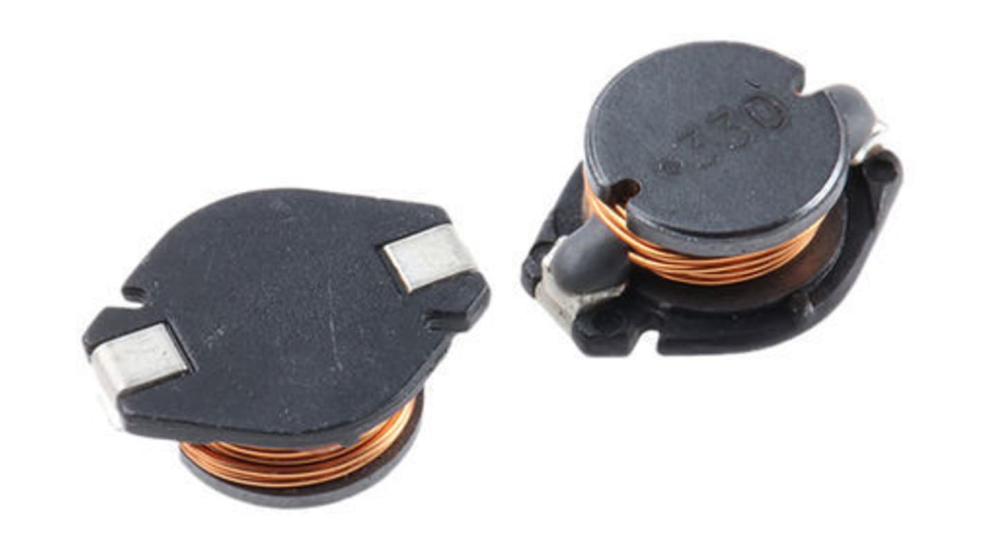 Wurth, WE-PD4 Wire-wound SMD Inductor with a Ferrite Core, 22 μH ±20% Wire-Wound 2.6A Idc