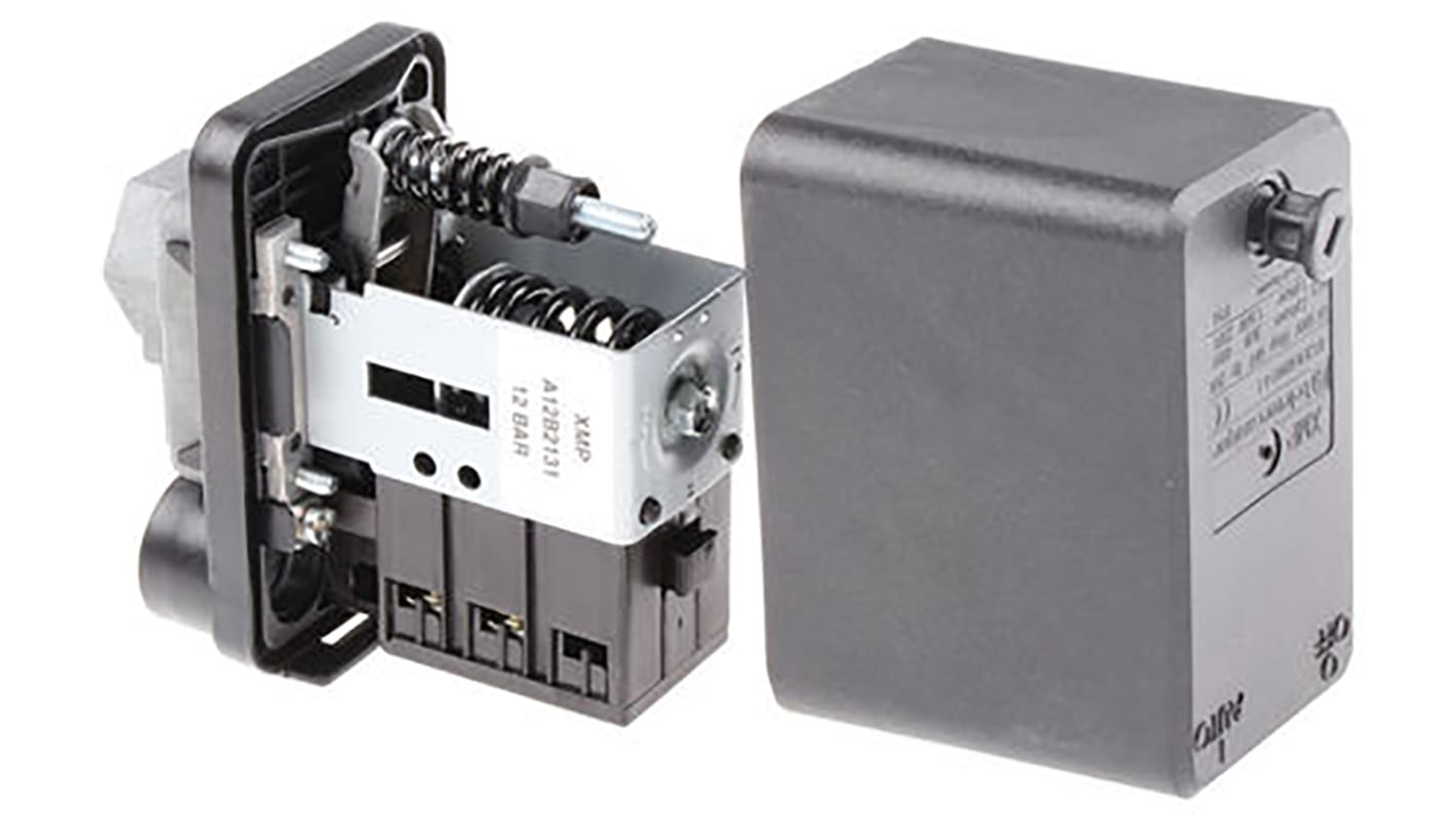 Interrupteur de pression Telemecanique Sensors, Différentiel 12bar max, pour Air, eau douce, eau de mer, G3/8