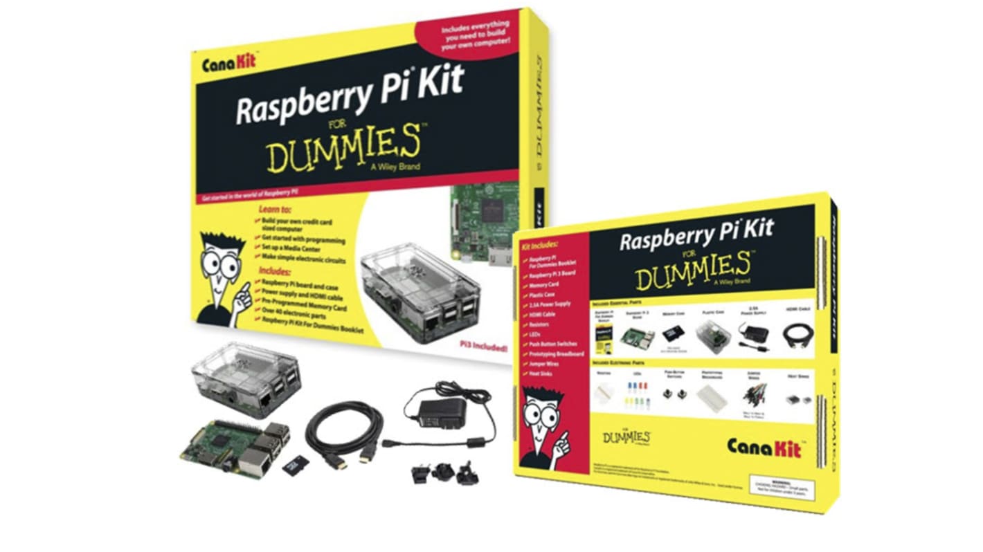 Raspberry Pi 3 B for Dummies Kit