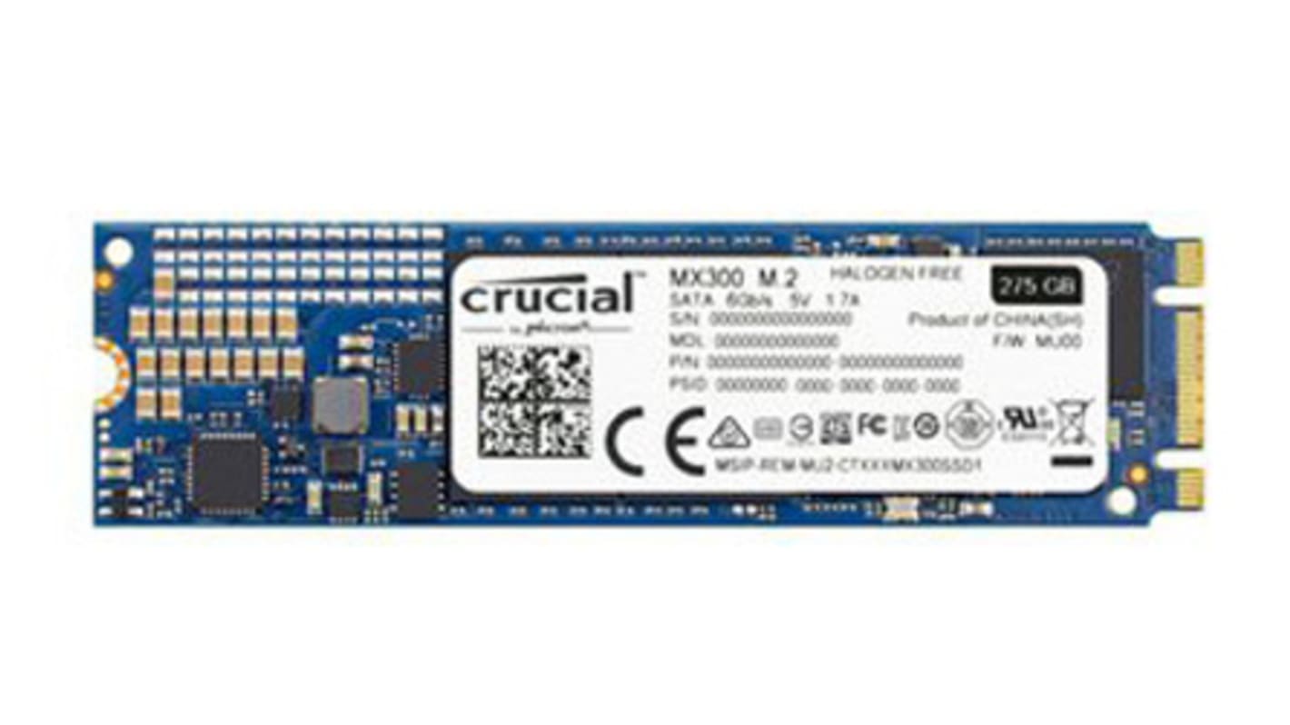CT275MX300SSD4 Crucial MX300 M.2 2280 275 GB Internal SSD Hard Drive RS