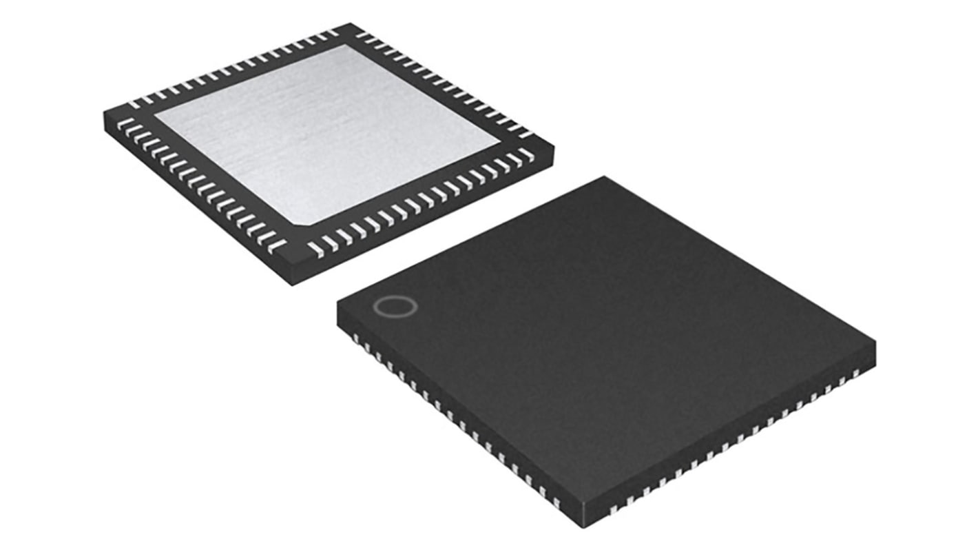 Microcontrôleur, 32bit, 64 Ko RAM, 256 ko, 80MHz, QFN 68, série CY8C52LP