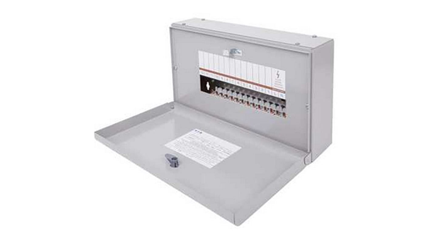 Tableau de répartition, 1 phase électrique Eaton, 10 voies , 125 A