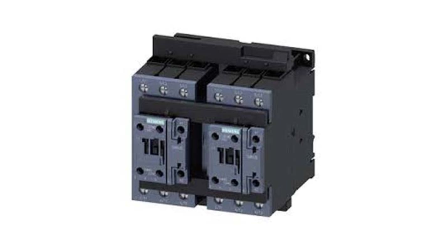 Siemens SIRIUS Innovation SRA23 Contactor, 110 V ac Coil, 3-Pole, 60 A, 22 kW, 3NO, 690 V ac