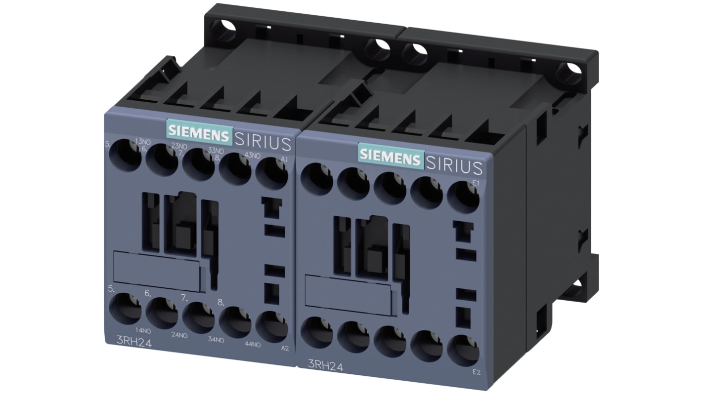 Siemens SIRIUS 3RH2 Contactor Relay, 10 A, 4NO, 690 V ac