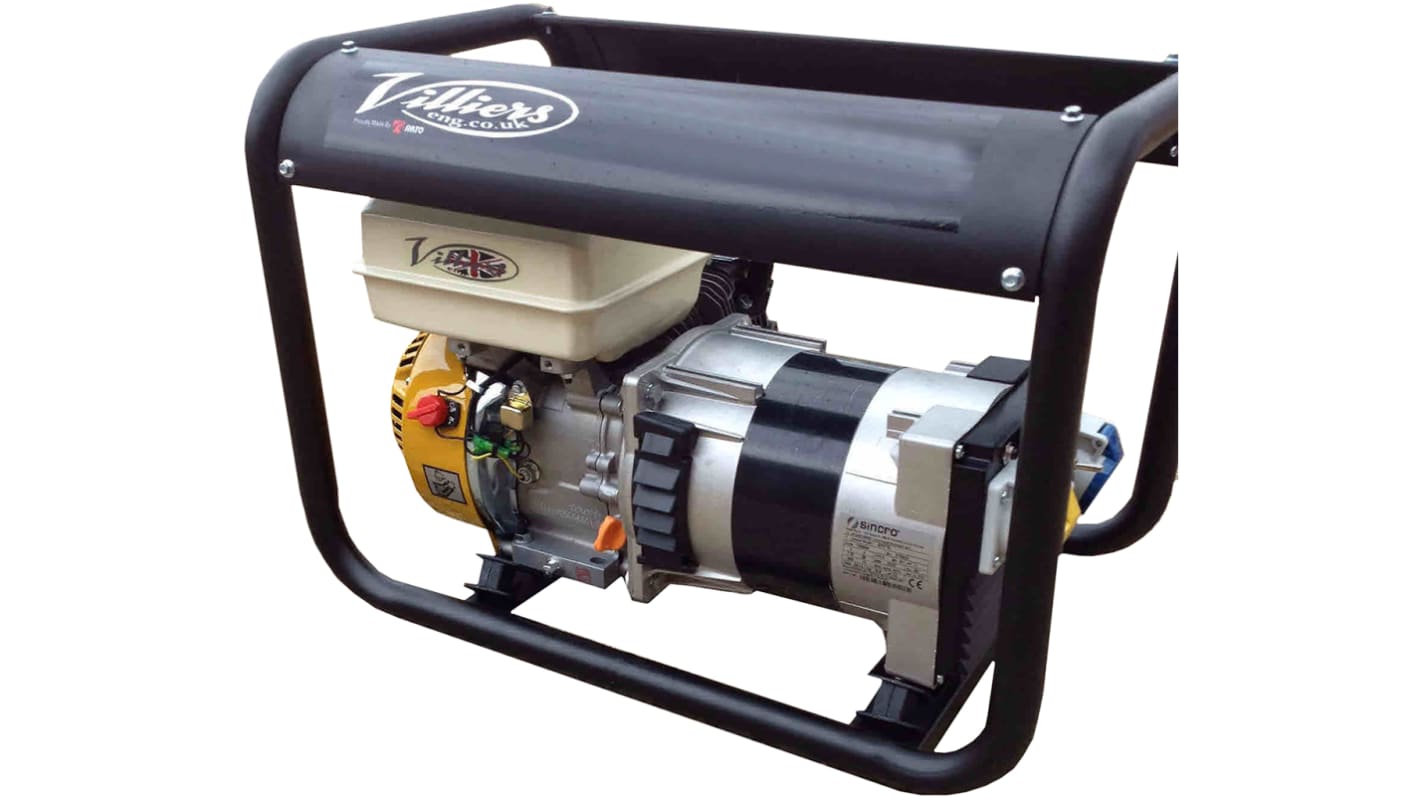 Villiers 2.8kW Generator, 230V Output, 42kg