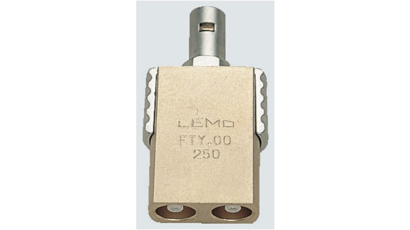 LEMO Straight 50Ω RF Adapter NIM-CAMAC CD/N 549 Plug to NIM-CAMAC CD/N 549 Socket