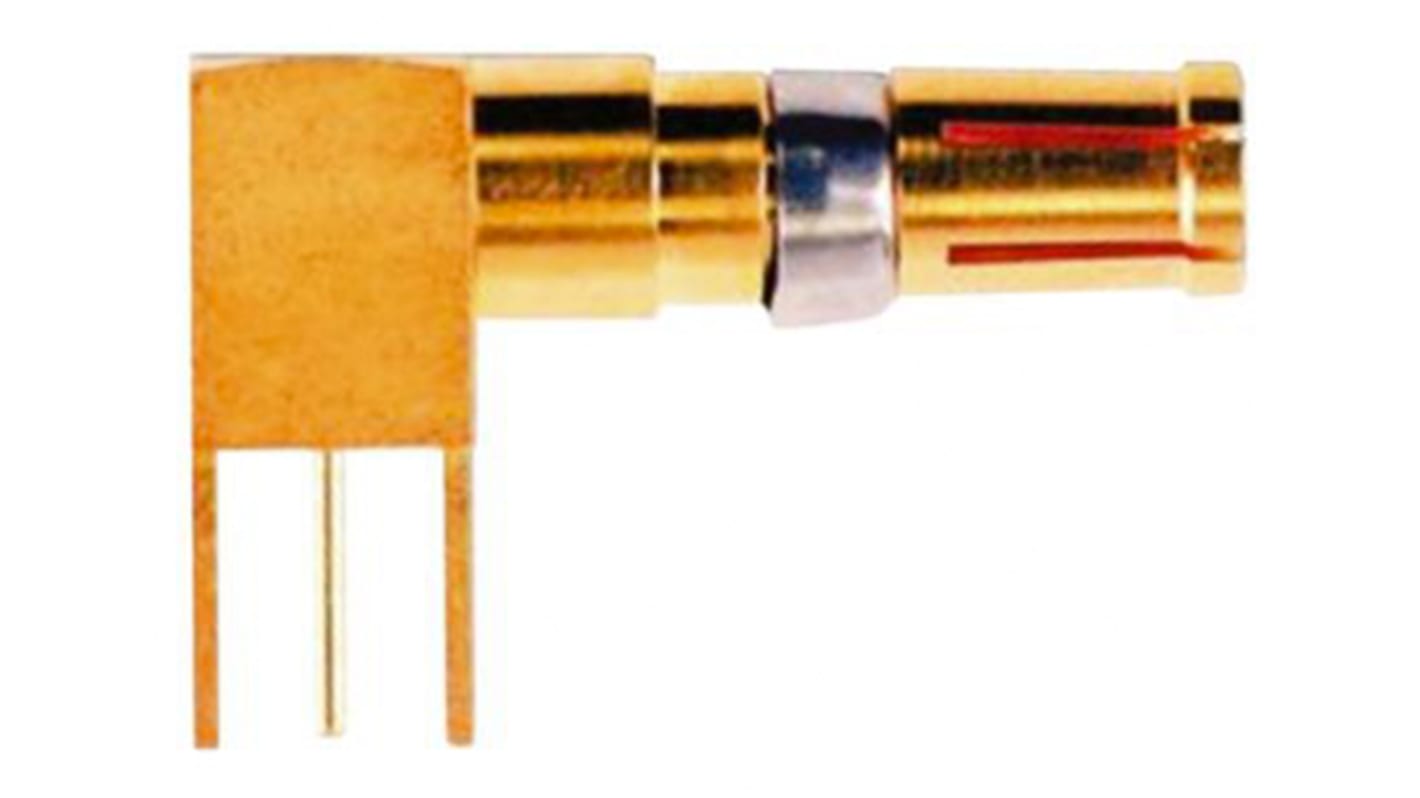 FCT from Molex, 173112 Series, Female Solder D-Sub Connector Coaxial Contact, Gold over Nickel Coaxial