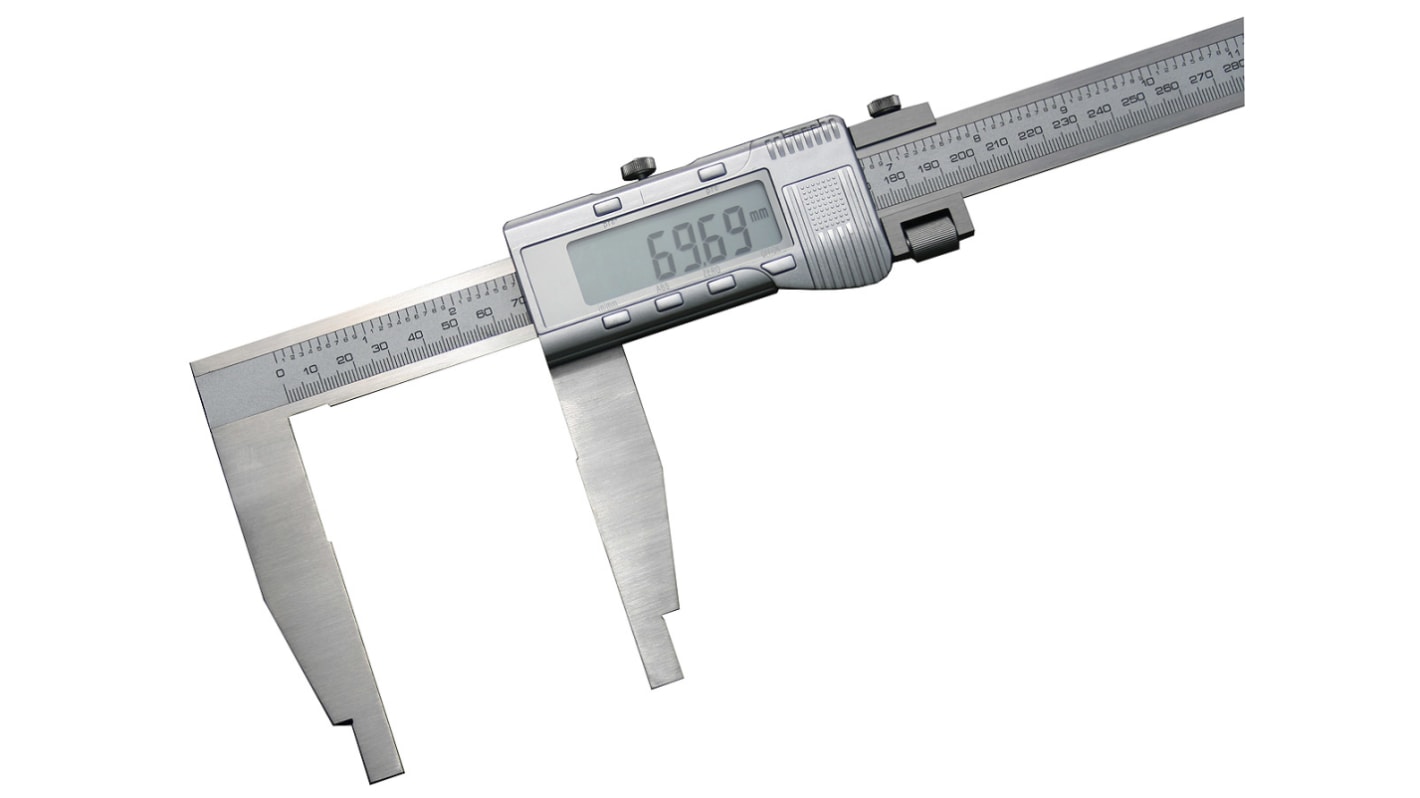RS PRO Digitalmessschieber  metrisch & zöllig 600mm / ±0,02 mm, DKD/DAkkS-kalibriert
