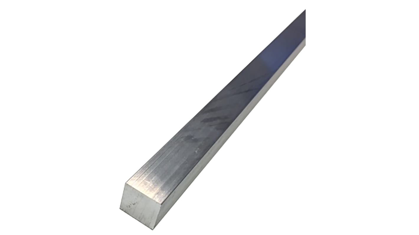RS PRO Aluminium Square Bar 30mm Diameter, 30mm W, 30mm H, 1m L