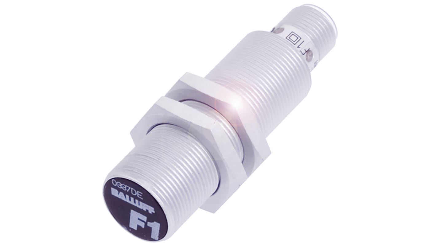 Rs-Online Sensore di prossimità Cilindro filettato BALLUFF M18 rilevamento 5 mm 12 → 30 V c.c