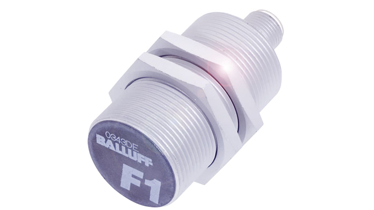 Rs-Online Sensore di prossimità Cilindro filettato BALLUFF M30 rilevamento 10 mm 10 → 30 V c.c