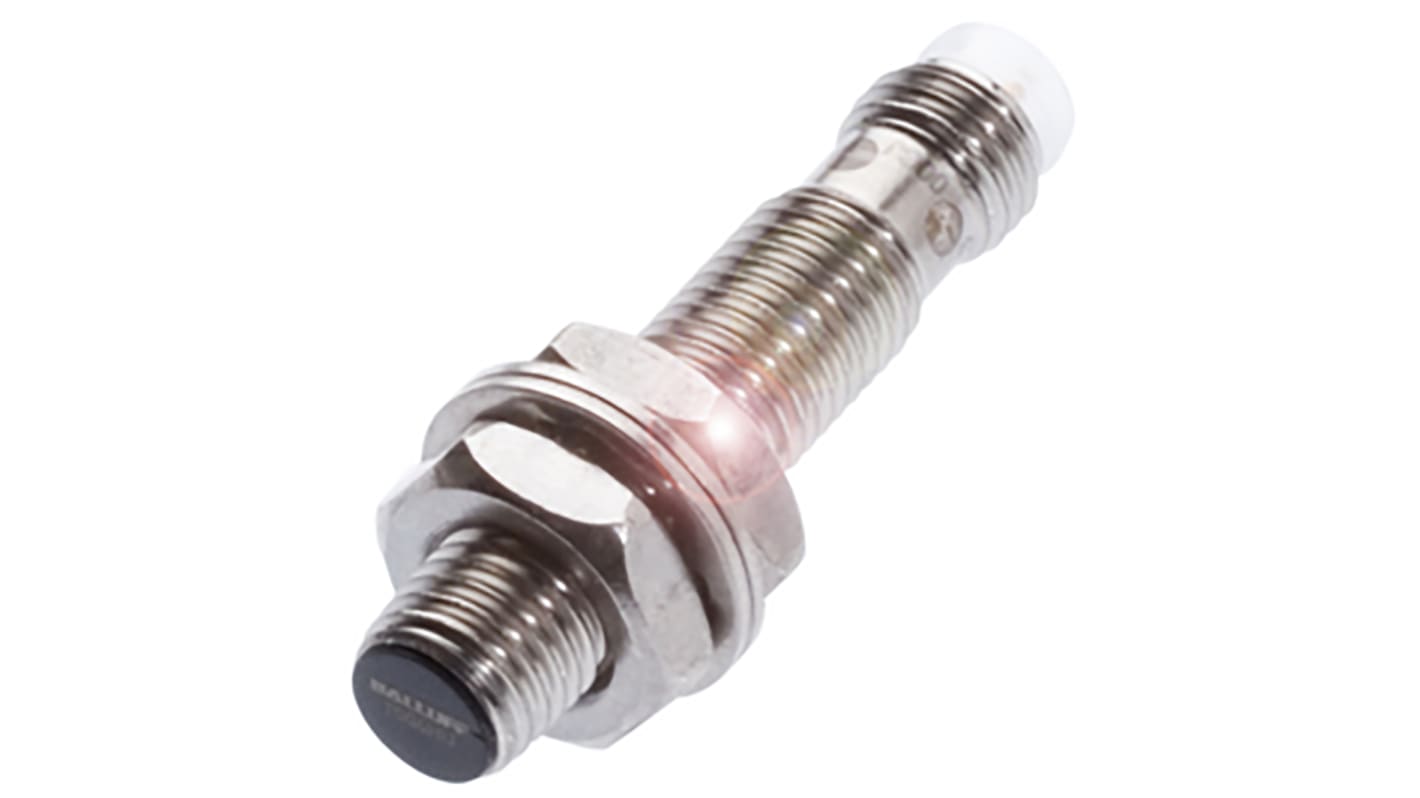 Rs-Online Sensore di prossimità Cilindro filettato BALLUFF M8 rilevamento 2 mm 10 → 30 V c.c