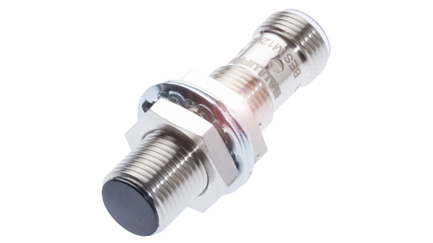 Rs-Online Sensore di prossimità Cilindro filettato BALLUFF M12 rilevamento 2 mm 10 → 30 V c.c
