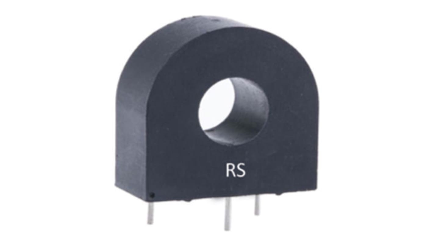 RS PRO Current Transformer, 125A Input, 1000:1, 14.6mm Bore