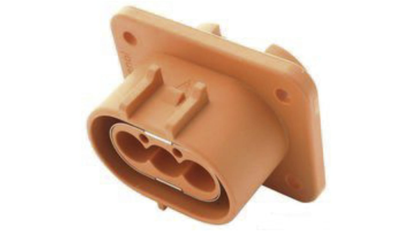 Amphenol Industrial RADSOK Epower Lite EV-Steckverbinder, RADSOK-Buchse mit HVIL, 1-reihig, 3-polig, Male, 4 mm², / 7.5