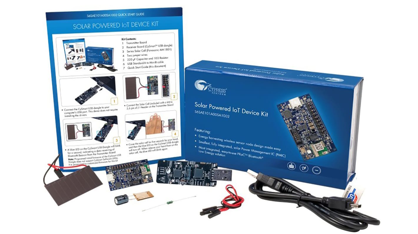 Infineon Bluetooth Smart (BLE) Development Kit S6SAE101A00SA1002