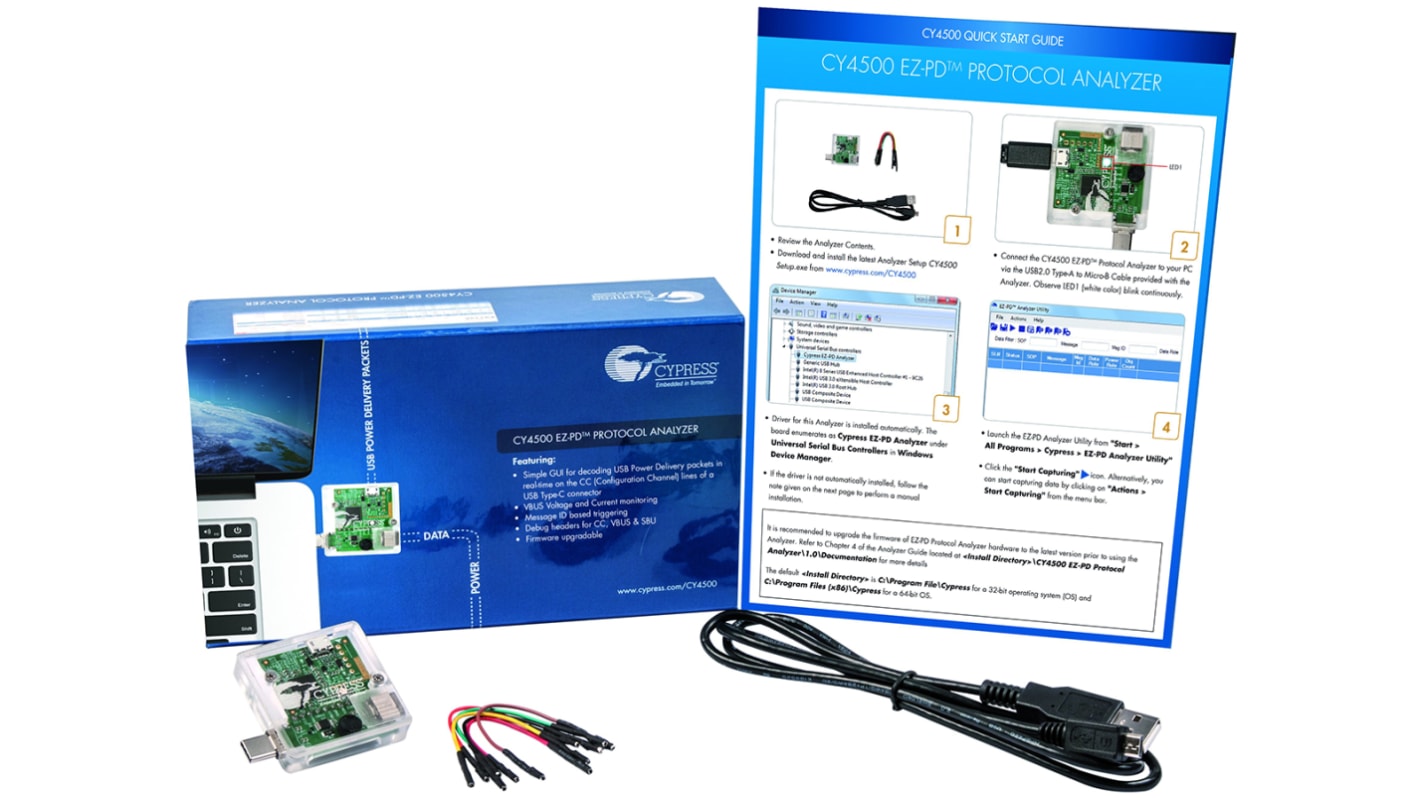 Infineon 编程器评估套件, USB Power Analyser