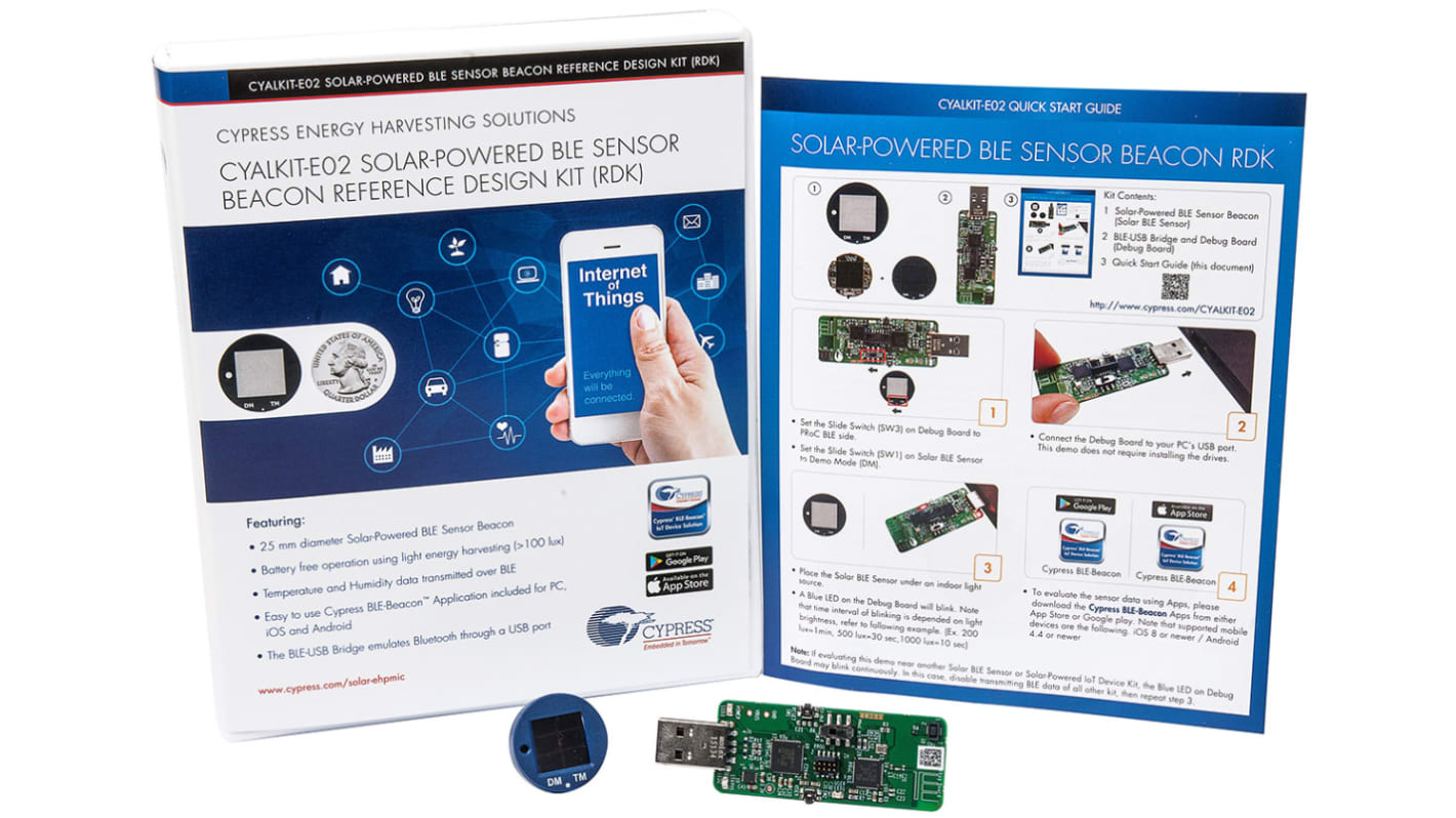 Infineon Entwicklungstool Kommunikation und Drahtlos, Bluetooth Smart (BLE)