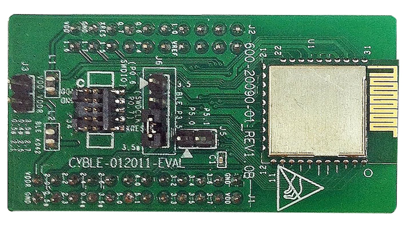 Infineon Bluetooth Smart (BLE) Evalueringskort for CYBLE-012011