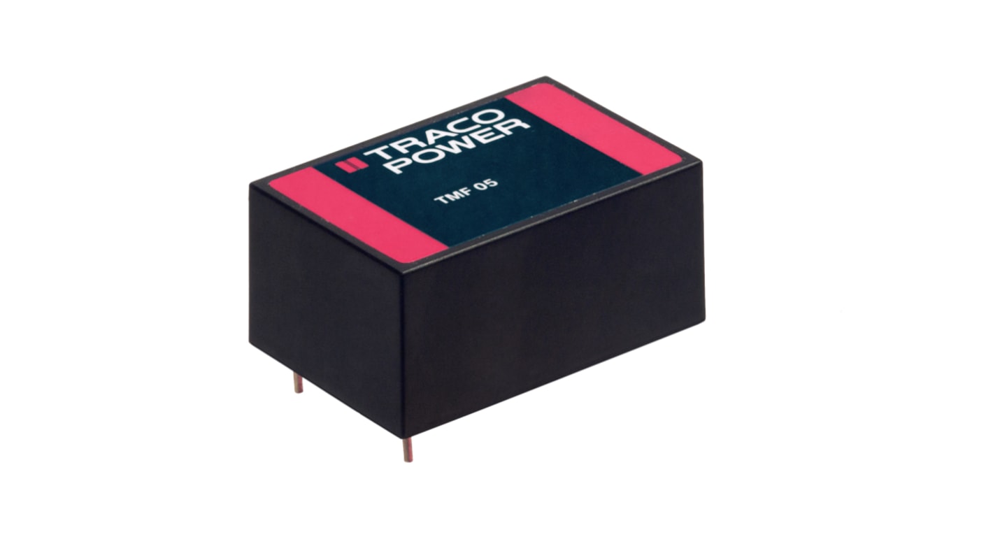 TRACOPOWER Switching Power Supply, TMF 05115, 15V dc, 333mA, 5W, 1 Output, 120 → 370 V dc, 90 → 264 V ac